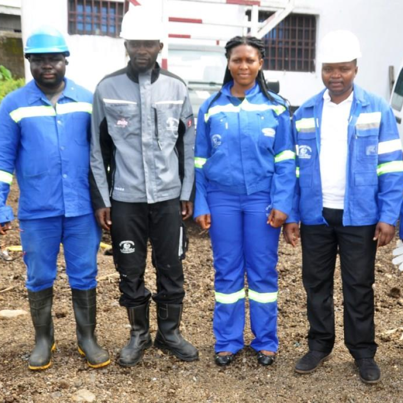 JN Company Staff well armed to work